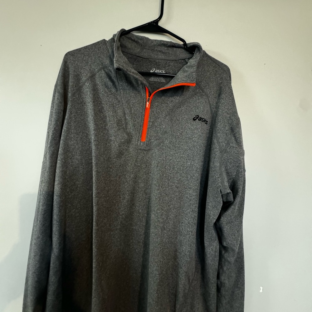 ASICS long sleeve lightweight quarter zip